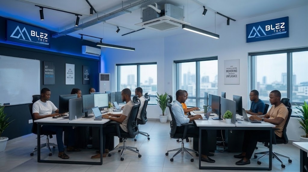 Blez Tech workspace